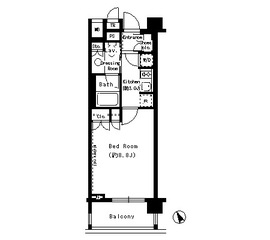 パークアクシス学芸大学 405 間取り図