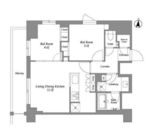 ウエリスアーバン住吉EAST 701 間取り図