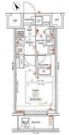 エル・グランジュテ川崎 7階 間取り図