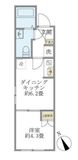 プラティーク清澄庭園 202 間取り図