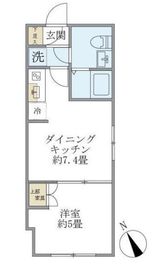 プラティーク清澄庭園 101 間取り図