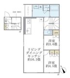 プラティーク清澄庭園 401 間取り図