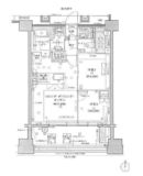 プレミスト代々木大山 6階 間取り図