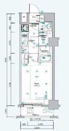 シーフォルム南池袋 6階 間取り図