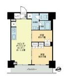 ザ・ライオンズフォーシア鶴見 805 間取り図