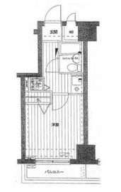 パークウェル麻布 3階 間取り図