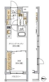 リビオメゾン湯島 310 間取り図