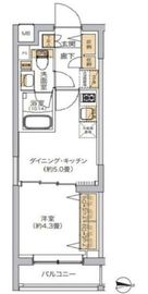 リビオメゾン湯島 307 間取り図