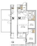 リビオメゾン湯島 501 間取り図