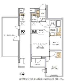 リビオメゾン湯島 501 間取り図