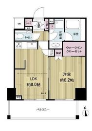 アデニウム東日本橋 11階 間取り図