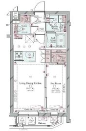 コンシェリア目黒本町 THE RESIDENCE 1階 間取り図