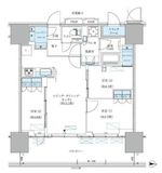 パークアクシス西大島コンフォートスクエア 1409 間取り図