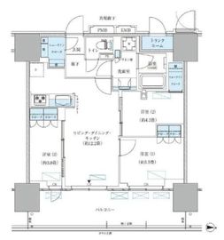 パークアクシス西大島コンフォートスクエア 1409 間取り図