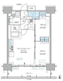 パークアクシス西大島コンフォートスクエア 1305 間取り図