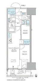パークアクシス品川天王洲アイル 211 間取り図