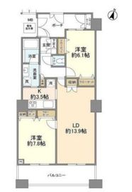 ヴィナシス金町タワーレジデンス 5階 間取り図