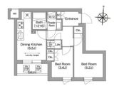 コンフォリア・リヴ南品川 123 間取り図