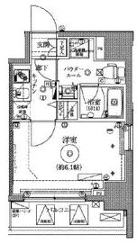 クレイシア品川戸越 2階 間取り図