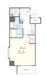 フォルテューヌ三鷹 305 間取り図