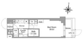 コンフォリア・リヴ大崎 102 間取り図