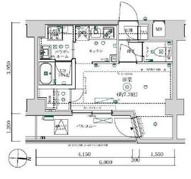 MAXIV武蔵新城TRE 1階 間取り図