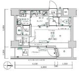 MAXIV武蔵新城TRE 6階 間取り図