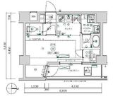 MAXIV武蔵新城TRE 3階 間取り図