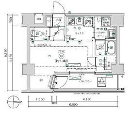 MAXIV武蔵新城TRE 3階 間取り図