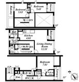 プレミアガーデン本郷 S6 間取り図