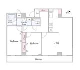 リエール市ヶ谷 3階 間取り図