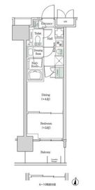 ブルックサイドレジデンス木場 420 間取り図