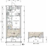 SYFORME TAKADANOBABAⅡ (シーフォルム高田馬場Ⅱ) 8階 間取り図