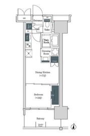 ブルックサイドレジデンス木場 405 間取り図
