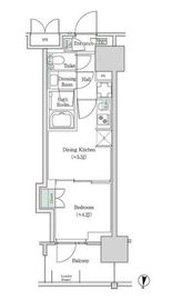 ブルックサイドレジデンス木場 437 間取り図