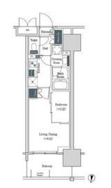 ブルックサイドレジデンス木場 442 間取り図