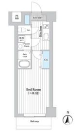 Mo・ai川崎西口 1102 間取り図