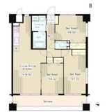 Y's court三保 604 間取り図