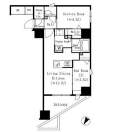 スターヒルズ関内 306 間取り図