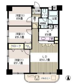 サンハイム 901 間取り図