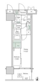 ブルックサイドレジデンス木場 424 間取り図