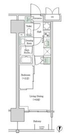 ブルックサイドレジデンス木場 441 間取り図