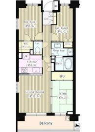 パークホームズ成増マークレジデンス 2階 間取り図