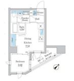 デュオフラッツ板橋大山 1302 間取り図