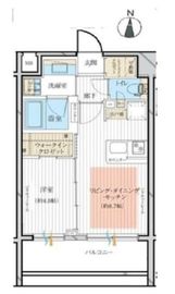 シティインデックス秋葉原 8階 間取り図