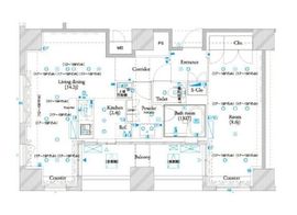 ザ・タワー芝浦 17階 間取り図