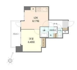 ホープシティ秋葉原 603 間取り図