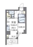 ラヴィエ銀座東 922 間取り図