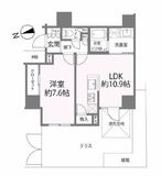 ジェノヴィア駒込駅グリーンヴェール 1階 間取り図