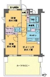 カスタリア目白 601 間取り図
